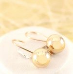 Серьги позолота  H01-8130