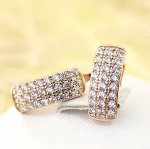 Серьги позолота  H01-8117