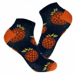 Носки серии Весело и вкусно "Оранжевый ананас"