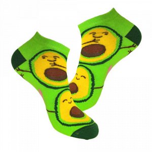 Носки укороченные "Авокадо"