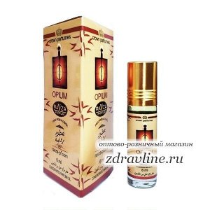 Масляные духи Opium (Опиум) Ravza 6 мл