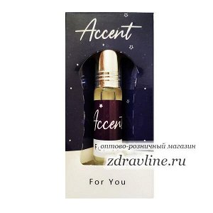 Духи Accent (Акцент) Zahra 6 мл