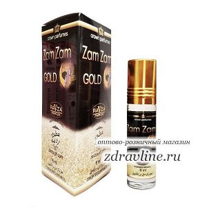 Духи Zam Zam Gold (Зам Зам Золото) Ravza 6 ml
