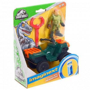 Игровой базовый набор Imaginext Jurassic World, фигурка + техника МИКС