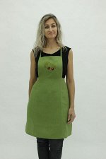 Фартук Лён 100% Зелёный 336