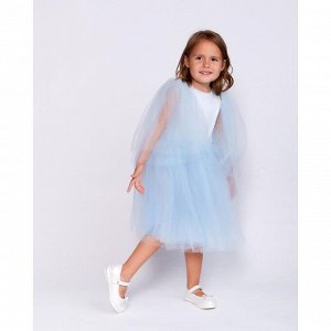 Платье для девочки MINAKU: Party dress цвет светло-голубой, рост 146