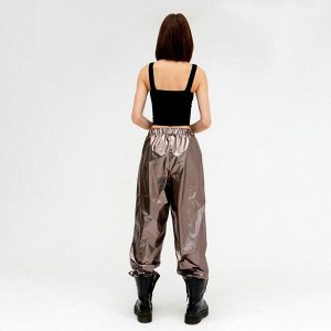 Брюки женские MINAKU: Trend zone, цвет медный, рост 158