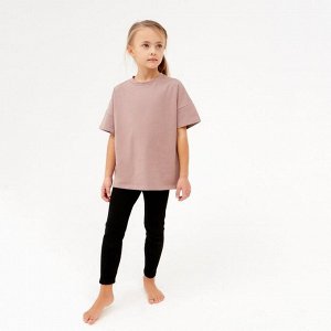 Легинсы для девочки MINAKU: Casual Collection KIDS цвет чёрный, рост 104