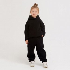 Брюки детские MINAKU: Basic Line KIDS, цвет чёрный.