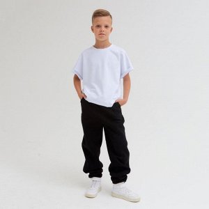 Брюки детские MINAKU: Basic Line KIDS, цвет чёрный.
