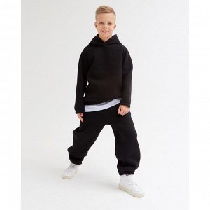 Брюки детские MINAKU: Basic Line KIDS, цвет чёрный.