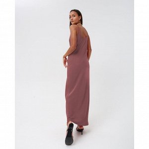 Платье женское MINAKU: Silk pleasure, цвет кофе , размер 42