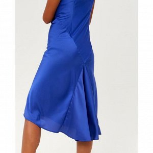 Платье женское MINAKU "Silk pleasure" цвет синий, р-р 42