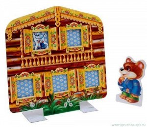 Радуга. Игра из картона (домик) "Теремок" арт.С-539 /30