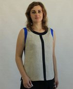 Блузка Лен 100% (цвета в описании!!!)