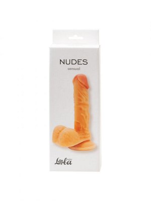 Фаллос Nudes Sensual, 12,5 см, Ø 3,2 см, телесный