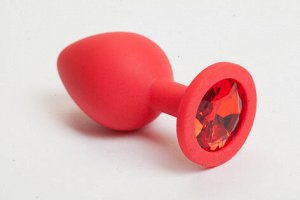 ПРОБКА СИЛИКОНОВАЯ СО СТРАЗОМ, 8,2 Х 3,5 СМ