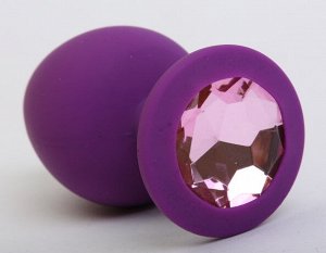 ПРОБКА СИЛИКОНОВАЯ СО СТРАЗОМ, 8,2 Х 3,5 СМ