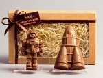 Фигурки 2в1 «Робот + Ракета»