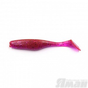 Виброхвост YAMAN Greedy Shad, р.4 inch, цвет #21 - Magic Violet (уп. 4 шт.)