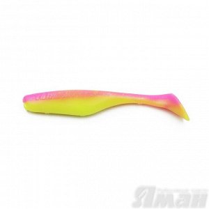 Виброхвост YAMAN Greedy Shad, р.4 inch, цвет #24 - Gum (уп. 4 шт.)