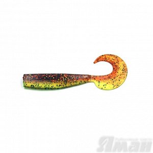 Твистер YAMAN Lazy Tail Shad, р.7 inch цвет #20 - Kiwi Shad (уп. 3 шт.)