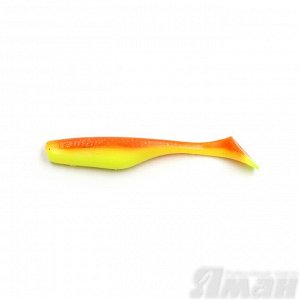 Виброхвост YAMAN Greedy Shad, р.5,5 inch, цвет #25 - Sunshine (уп. 4 шт.)