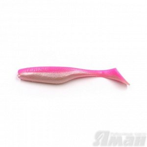 Виброхвост YAMAN Greedy Shad, р.5,5 inch, цвет #29 - Pink Pearl (уп. 4 шт.)