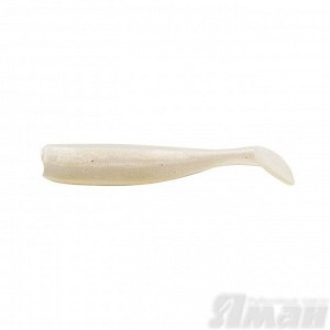 Виброхвост YAMAN Spry Minnow, р.3,5 inch цвет #28 - Pearl (уп. 5 шт.)