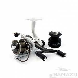 Катушка безынерционная Namazu White Fish WF4000, 4+1 подш., метал. шпуля + запасная графит. шпуля/20/