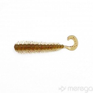 Твистер MEREGA Bubble Slug-mag, р.50 мм, цвет M55, креветка (уп.8 шт)/374/