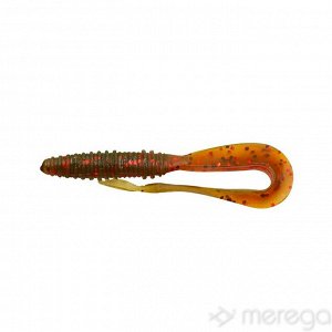 Твистер MEREGA Lost Tail (съедобная), р.100 мм, вес 4,6 г, цвет M17, кальмар (уп.4 шт)/500/
