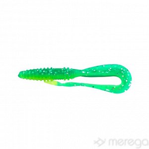 Твистер MEREGA Lost Tail (съедобная), р.100 мм, вес 4,6 г, цвет M48, кальмар (уп.4 шт)/500/