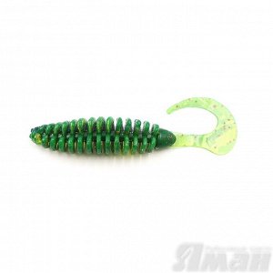 Твистер YAMAN Battery Tail, р.5 inch, цвет #15 - Violet Lime (уп. 3 шт.)