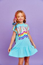 Туника (платье) д/дев Juno SS21GJ529 Sweet Rainbow