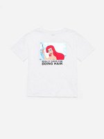 Хлопковая футболка The Little Mermaid