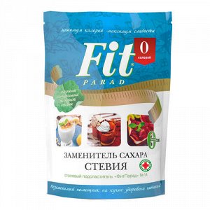 FitParad Заменитель сахара на основе стевии №14 Fit Parad