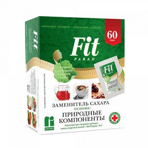 Заменитель сахара на основе эритрита и стевии №7 Fit Parad