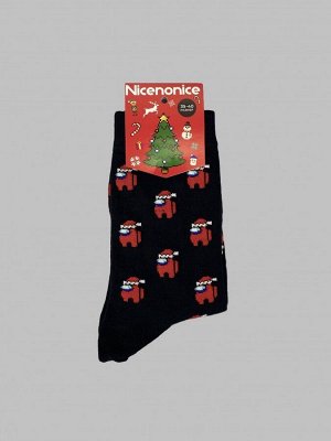 Носки Nicenonice Premium "Among Us новогодний"