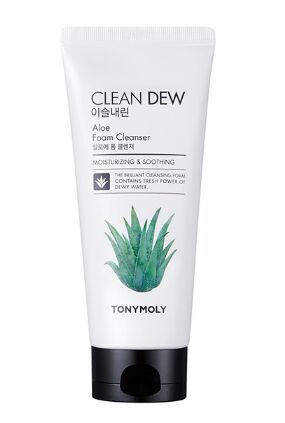 Увлажняющая пенка для умывания с экстрактом сока алоэ вера CLEAN DEW FOAM CLEANSER - ALOE