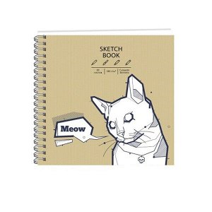 Блокнот 30 л А5 Sketchbook "Канц-Эксмо Draft and Craft Дизайн 10" евросп., тв.обл. арт. ТСК304880