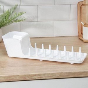 Сушилка для посуды Mini, 39x12,5x11 см, белый