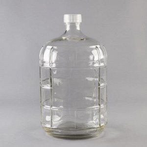 Бутыль стеклянный «GJR. Прозрачный», 11,4 л 5377316