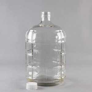 Бутыль стеклянный «GJR. Прозрачный», 11,4 л
