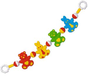 Погремушка подвеска на коляску "Лесная сказка" 01597 (1/15)
