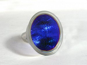 Я. Лампа галогеновая, 50W голубая