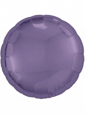 Фольга шар Круг 18"/45 см металлик Grape Compote