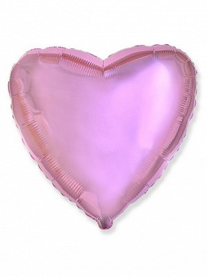 Фольга шар Сердце 18"/45 см светло-розовый 1 шт Испания FM