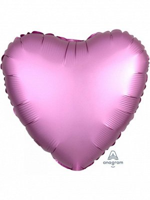 Фольга шар Сердце 18"/45 см сатин Flamingo Anagram