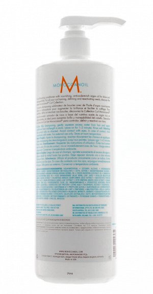 Мороканойл Кондиционер для вьющихся волос "Enhancing Conditioner", 1000 мл (Moroccanoil, Curl)